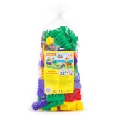 Конструктор "Строитель" (178 элементов) (в пакете) 52544 Конструктор "Строитель" (178 элементов) (в пакете) 52544